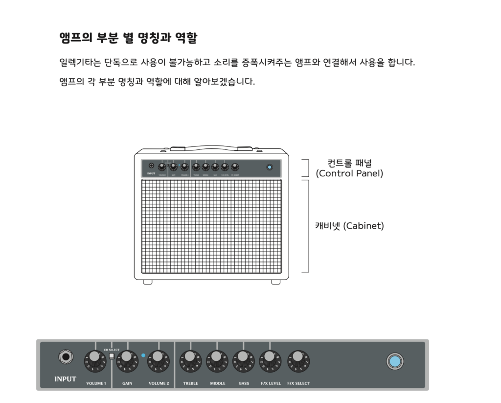 일렉기타 독학 교재 - 어썸일렉기타 튜토리얼