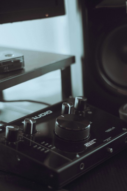 오디오 인터페이스 블랙